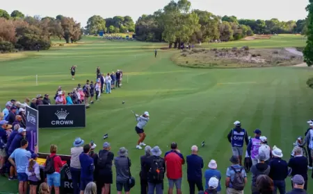 Womens Australian Open Golf: Green Holds Two-Shot Lead As Third-Round Tee Times Released