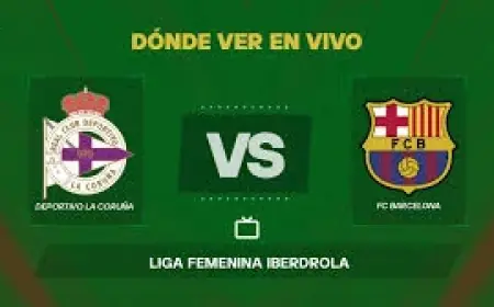 Deportivo – Barcelona in Riazor Sparks Free Live TV Search Ahead Of LaLiga F Return