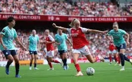 London Vs Arsenal: Two Changes Announced as Arsenal Return to WSL Action