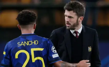 Man U Leave Door Ajar For Jadon Sancho Return As Loan Rules Bar Him From Aston Villa Clash