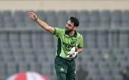 Pakistan’s Salman Ali Agha Reprimanded After Controversial Run-Out