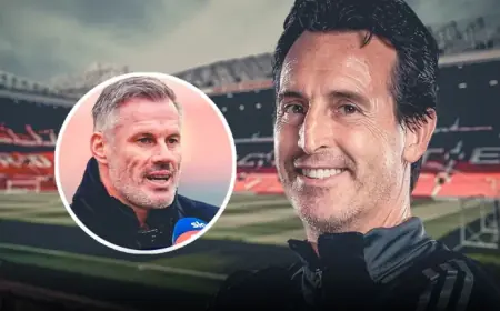 Unai Emery: Carragher Says Aston Villa Boss Should Be Manchester United’s Top Choice