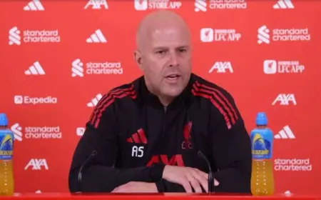 Rio Ngumoha Pushing for Starts, Alisson Could Return Against Spurs – Liverpool Coach Arne Slot