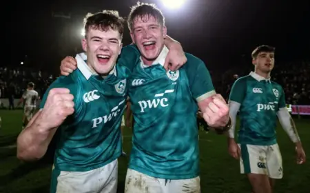 Ireland U20 Keep Backline Unchanged And Name Eight Munster Players For Cork Finale