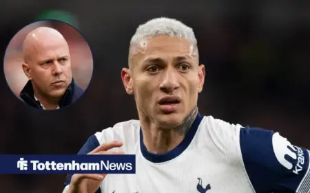 Richarlison At Anfield Sparks Pressure On Tudor And Tottenham’s Survival Bid