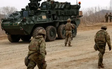 North Korean Ballistic Missiles Fired After US–South Korea Drills As Kim Observes Rocket Test