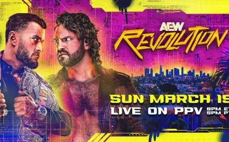Aew Revolution 2026 Preview: Match Card, Start Time And How To Watch