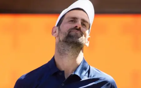 Novak Djokovic Withdraws From Miami Open With Shoulder Injury Days After Defeat To Jack Draper In Indian Wells