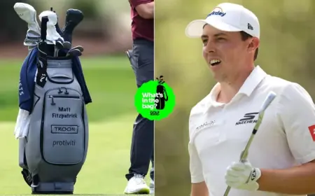 Matt Fitzpatrick Locks In 2026 Setup With Mixed Brands, Classic Irons And SM10 Wedges