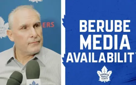 Maple Leafs Vs Wild: Leafs Bring Six-Game Road Slide To Minnesota As Berube Holds Pregame Availability