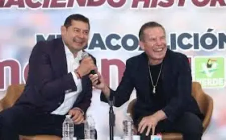 Julio Cesar Chavez in Puebla Sparks Plans for a Boxing Round With Governor Alejandro Armenta at Feria 2026
