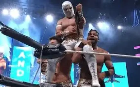 Mistico In Los Angeles Sparks AEW Signing After Trios Titles Win At Revolution 2026