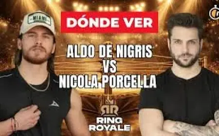 Aldo De Nigris vs Nicola Porcella: Where to Watch the Ring Royale 2026 Fight