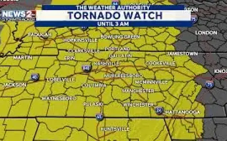 Chattanooga Weather: Strong Storms and Damaging Winds Threaten Middle Tennessee Sunday