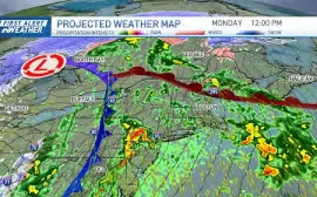 Boston Weather: Powerful Storm Forecast For New England Monday, With Heavy Rain And Damaging Winds Possible