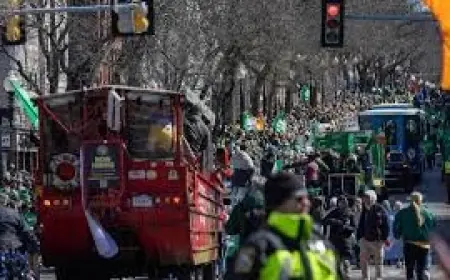 St Patricks Day Parade In Boston Sparks Heightened Security Amid Iran Conflict Tensions
