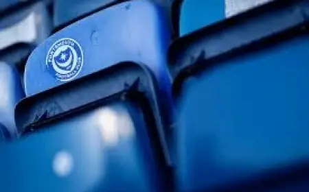 Portsmouth Fc Fratton Park Clash With Derby Sparks Relegation Showdown