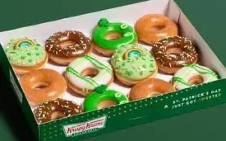 St Patrick Deals: Free Krispy Kreme Doughnut If You Dress In Green, Plus Restaurant Offers