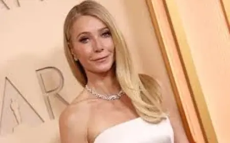 Gwyneth Paltrow Oscar Dress at the 2026 Oscars Sparks Debate Over Full-Length Side Slit