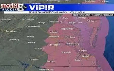 Tornado Warning Richmond Va Triggers Closures as Watches Shift Across Northern Virginia
