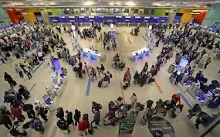 Boston Airport Delays And Cancellations Spread As East Coast Weather Disrupts Flights