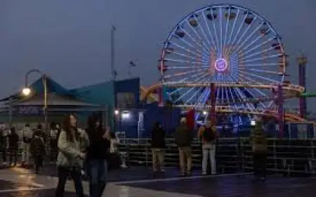 Santa Monica Pier Shooting in California Leaves Two Wounded and an 18-Year-Old Arrested