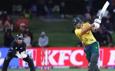 New Zealand National Cricket Team Vs South Africa National Cricket Team Match Scorecard: South Africa Win First T20 as New Zealand Look to Respond in Hamilton