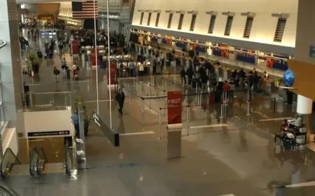 Boston Airport Sees Mass Cancellations And Delays As Severe Weather Disrupts Flights Nationwide