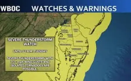 Report Power Outage: Delmarva Utilities Prepare as Severe Storm Threat Shifts to Lingering Wind Advisories
