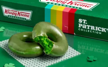 St Patricks: Krispy Kreme Is Giving Away Free Green Doughnuts — How To Claim Yours