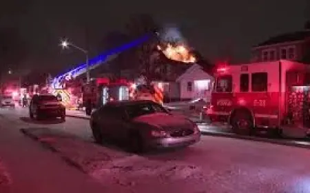 Explosion In Cleveland Leaves Kamm’s Corners Home Ablaze, Firefighter Injured
