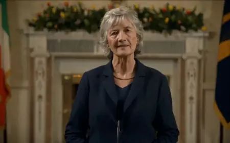 Catherine Connolly Warns Ireland Against ‘Normalisation of War,’ Invokes UN Charter In St Patrick’s Day Message