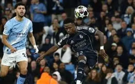 Man City Vs Real Madrid Timeline: Real Madrid Eliminate 10-Man City After Vinicius Jr’s Double