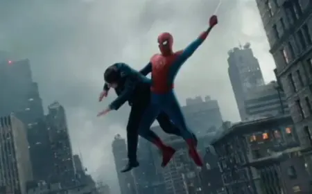 Spiderman Brand New Day First Look Shows Tom Holland Saving a Life, Trailer Date Set