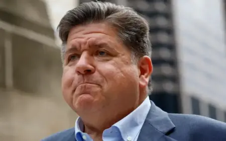 Illinois Gov. JB Pritzker Faces Republican Darren Bailey in Third-Term Bid