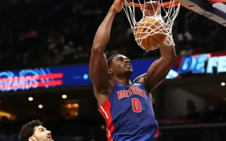 Jalen Duren’s Career-High Powers Pistons to Victory Over Wizards