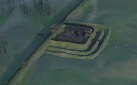 Roman Fort Unearthed in Scotland, Beyond Hadrian’s Wall