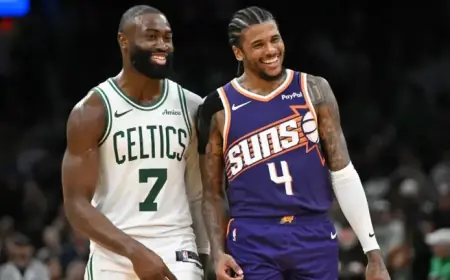 Suns Fume as Jaylen Brown Shines in Celtics Career Night