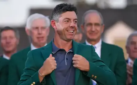 Rory McIlroy Unveils Exclusive Masters Club Dinner Menu
