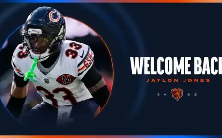 Chicago Bears Re-Sign Linebacker Jones