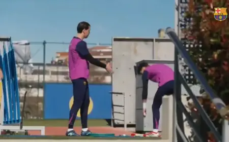 Szczęsny Amazes with Remarkable Gesture Towards Barcelona Teammate