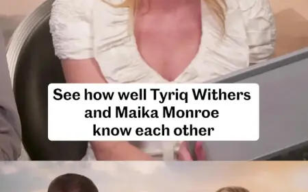 Tyriq Withers and Maika Monroe Test Their Knowledge of Each Other