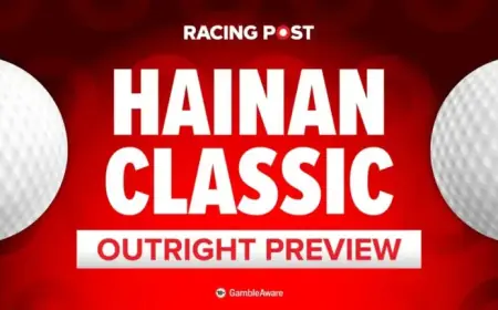 Ian Wilkerson’s Hainan Classic Picks: Top Golf Betting Insights
