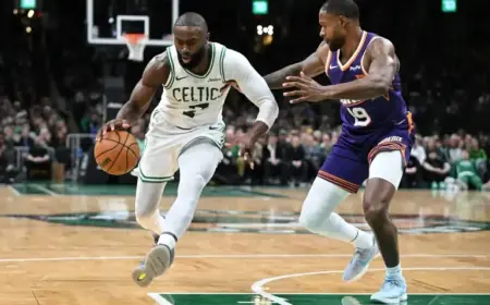 Jaylen Brown Embraces Boston’s Support in Rewarding Celtics Season