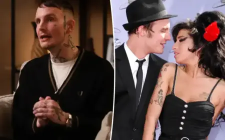 Amy Winehouse’s Ex-Husband Denies Role in Singer’s Death in Rare Interview