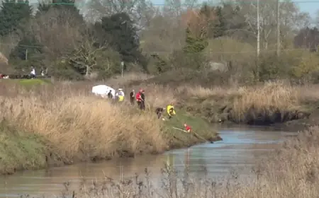 Teenage Girl’s Body Recovered After Car Plunges Into Cambridgeshire River