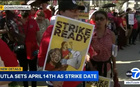 LAUSD Teachers to Strike on April 14 Without New Contract