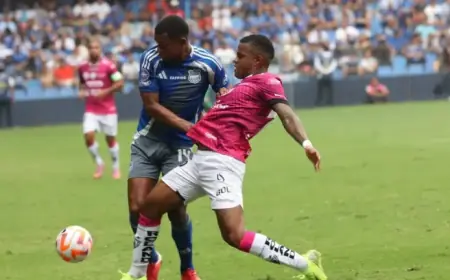 Emelec vs. IDV: Match Time, Lineups, and Absences for LigaPro at Capwell Stadium