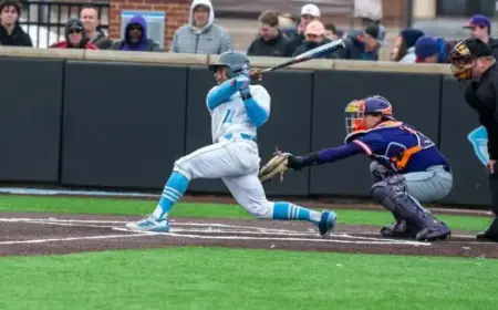 Tufts Baseball Secures 9-4 Victory Over Roger Williams Despite Late Threat