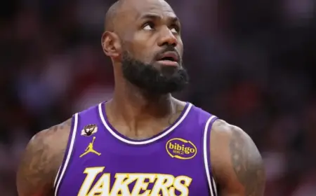 James Matches NBA Record for Most Regular-Season Games Played